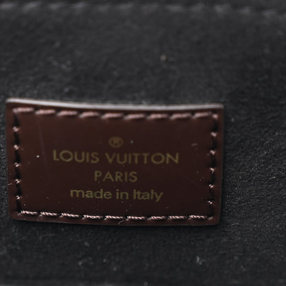 Louis Vuitton Cuir Taurillon Damier Ebene Normandy Black 6 of 11