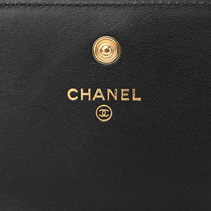 Chanel Caviar Chevron Quilted Boy Flap Waist Belt Bag Black 6 of 12