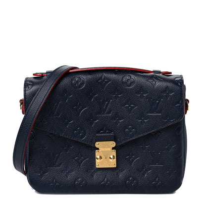 Louis Vuitton Empreinte Pochette Metis Marine Rouge 1 of 8
