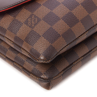 Louis Vuitton Damier Ebene Twice Cherry 6 of 9