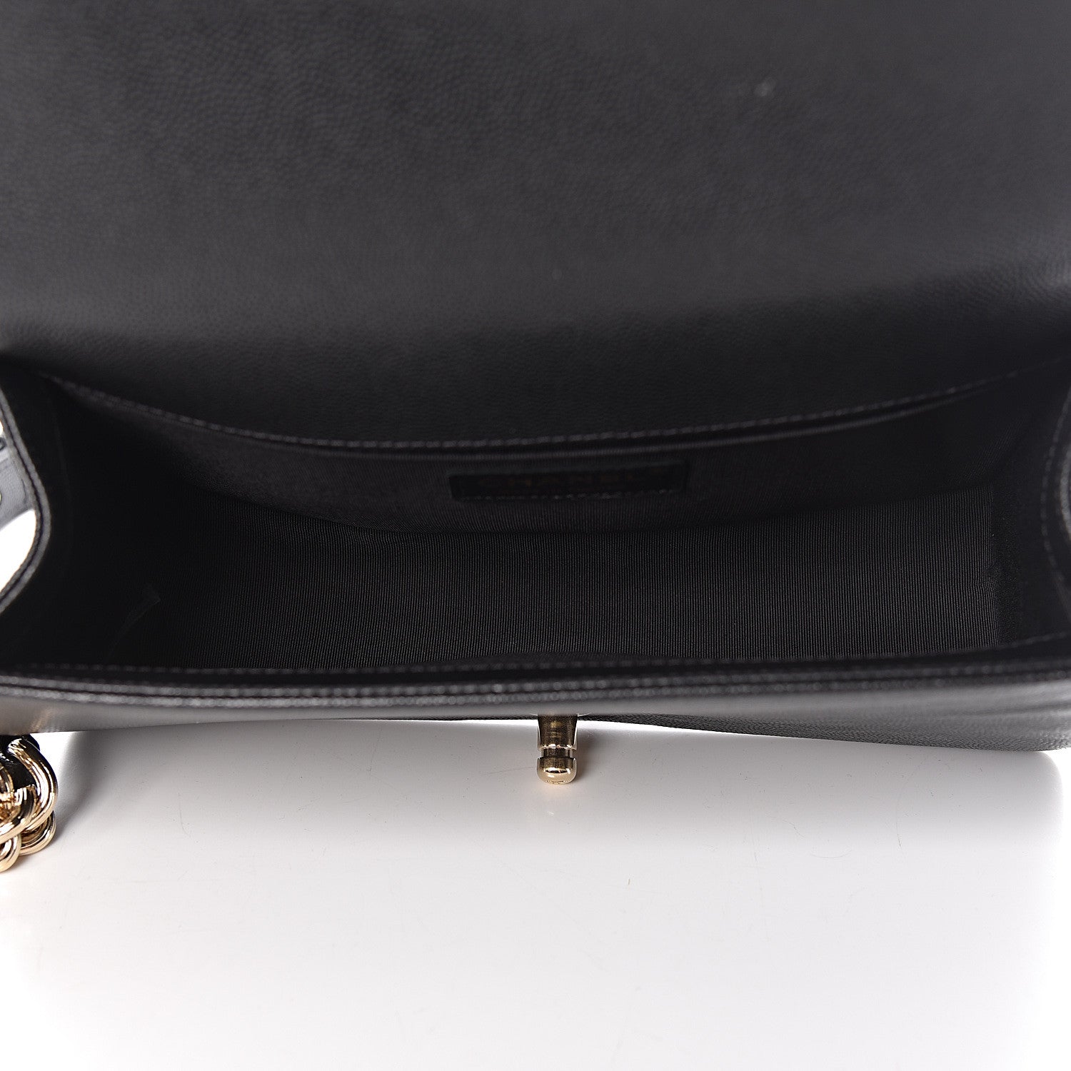Chanel Caviar Quilted Medium Boy Flap Black 5 of 12