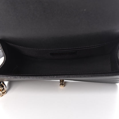 Chanel Caviar Quilted Medium Boy Flap Black 5 of 12