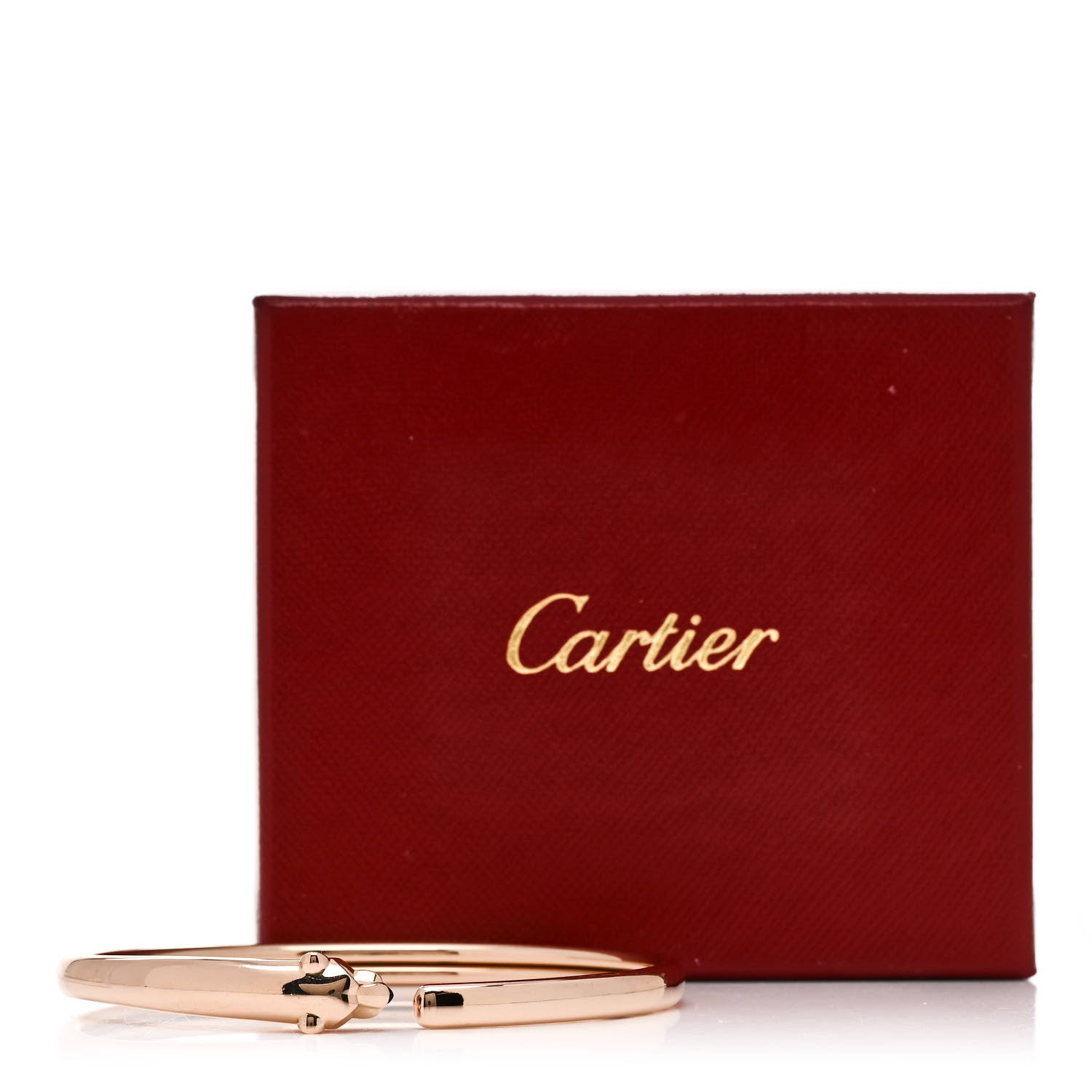 Cartier 18K Pink Gold Tsavorite Black Onyx Panthere De Cartier Bracelet 18 5 of 5
