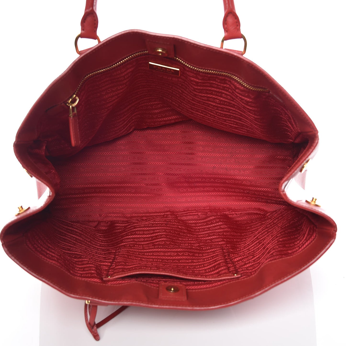 Saffiano Large Tote Fuoco