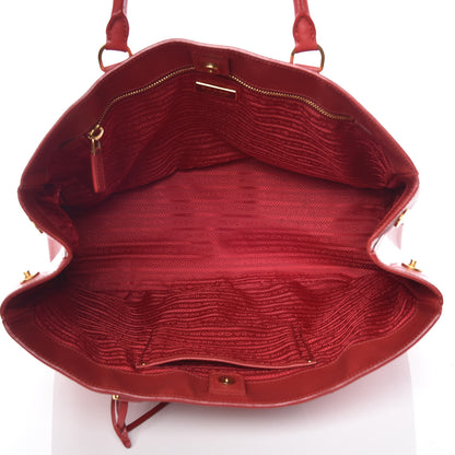 Prada Saffiano Large Tote Fuoco 5 of 15