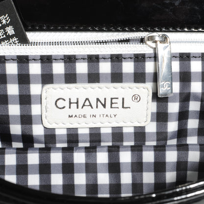 Chanel Vinyl Lipstick Flap Black 6 of 8
