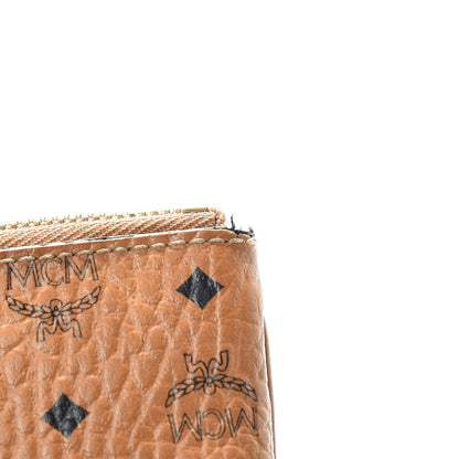 MCM Visetos Original Medium Pouch Cognac 17 of 17