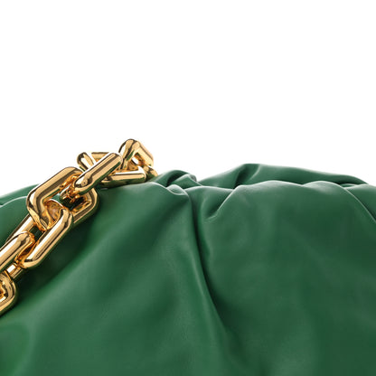 Bottega Veneta Calfskin The Pouch Chain Racing Green 8 of 8