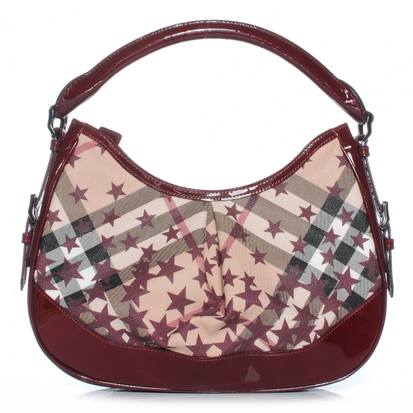 Patent Supernova Check Stars Small Hernville Hobo Berry Red