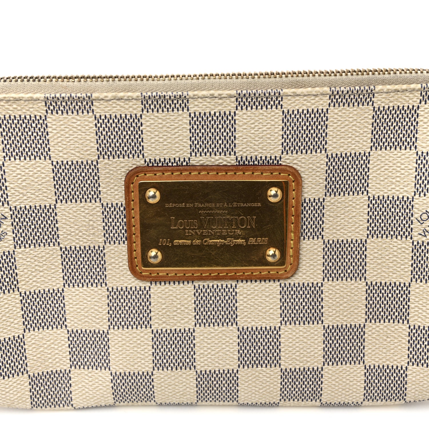 Louis Vuitton Damier Azur Eva Clutch 11 of 15