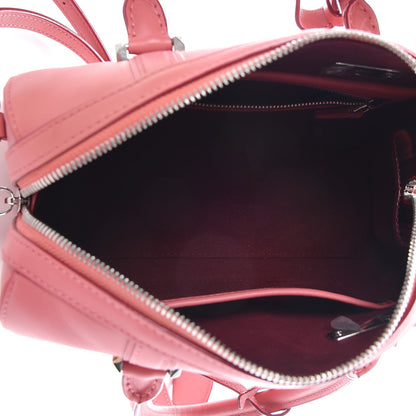 MCM Calfskin Small Essential Boston Bag Pink 6 of 15