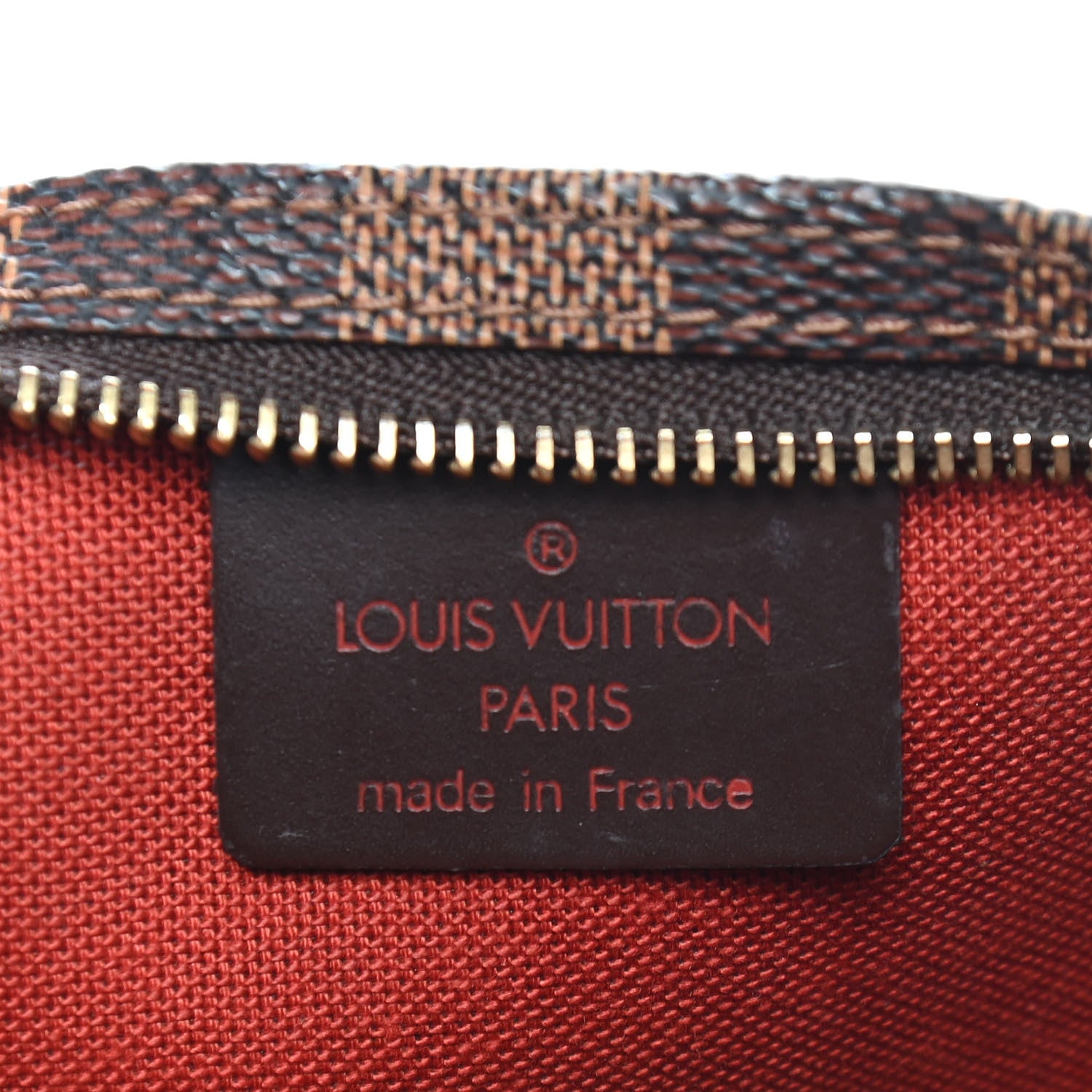Louis Vuitton Damier Ebene Navona Pochette Accessories 9 of 9