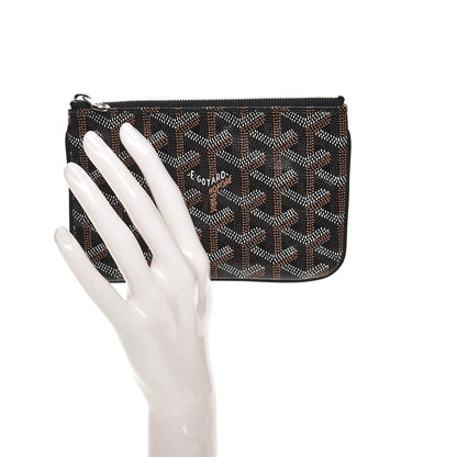 Goyard Goyardine Mini Senat Pochette Black 2 of 7