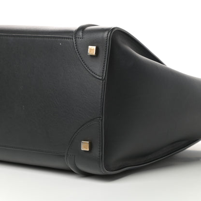 Celine Smooth Calfskin Mini Luggage Black 10 of 19