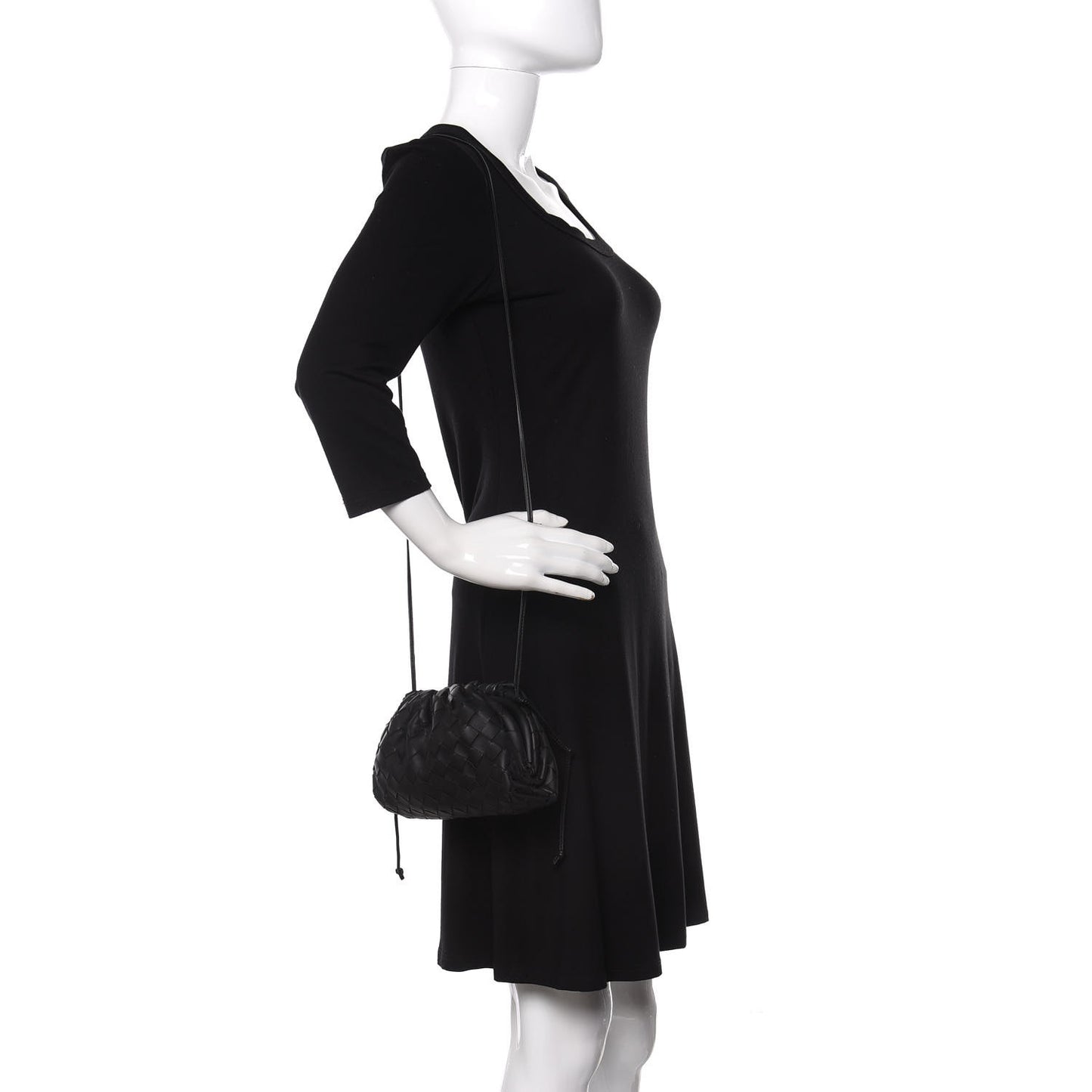 Nappa Intrecciato The Mini Pouch Black
