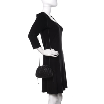 Bottega Veneta Nappa Intrecciato The Mini Pouch Black 2 of 9