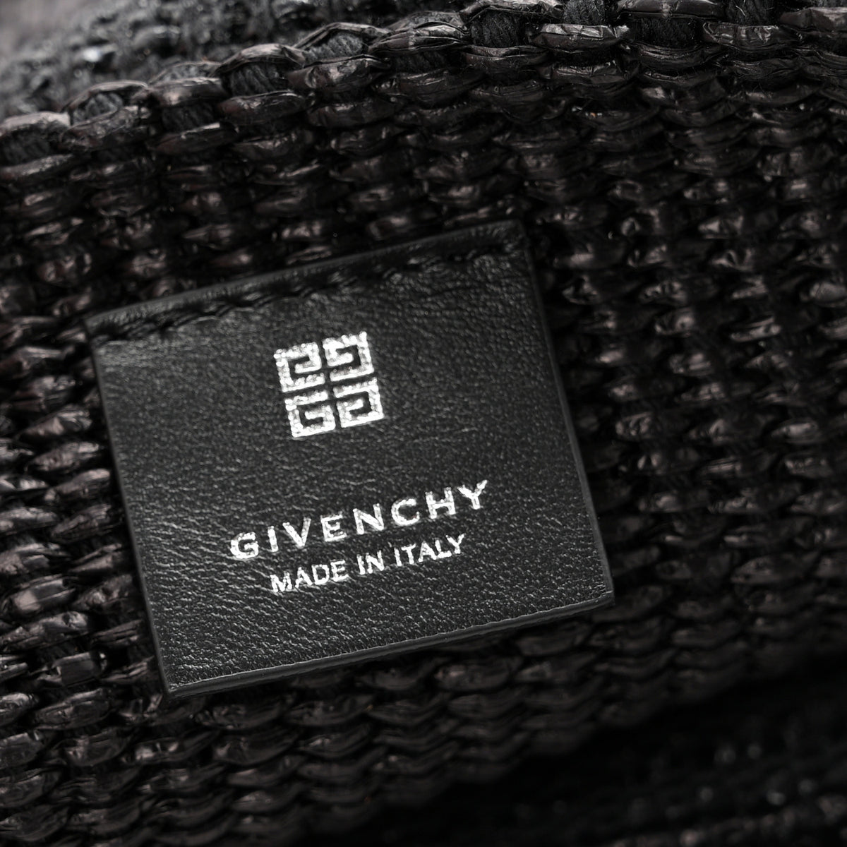 Givenchy Raffia Large G Shopping Tote Black 6 of 10