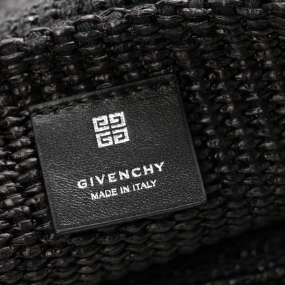 Givenchy Raffia Large G Shopping Tote Black 6 of 10