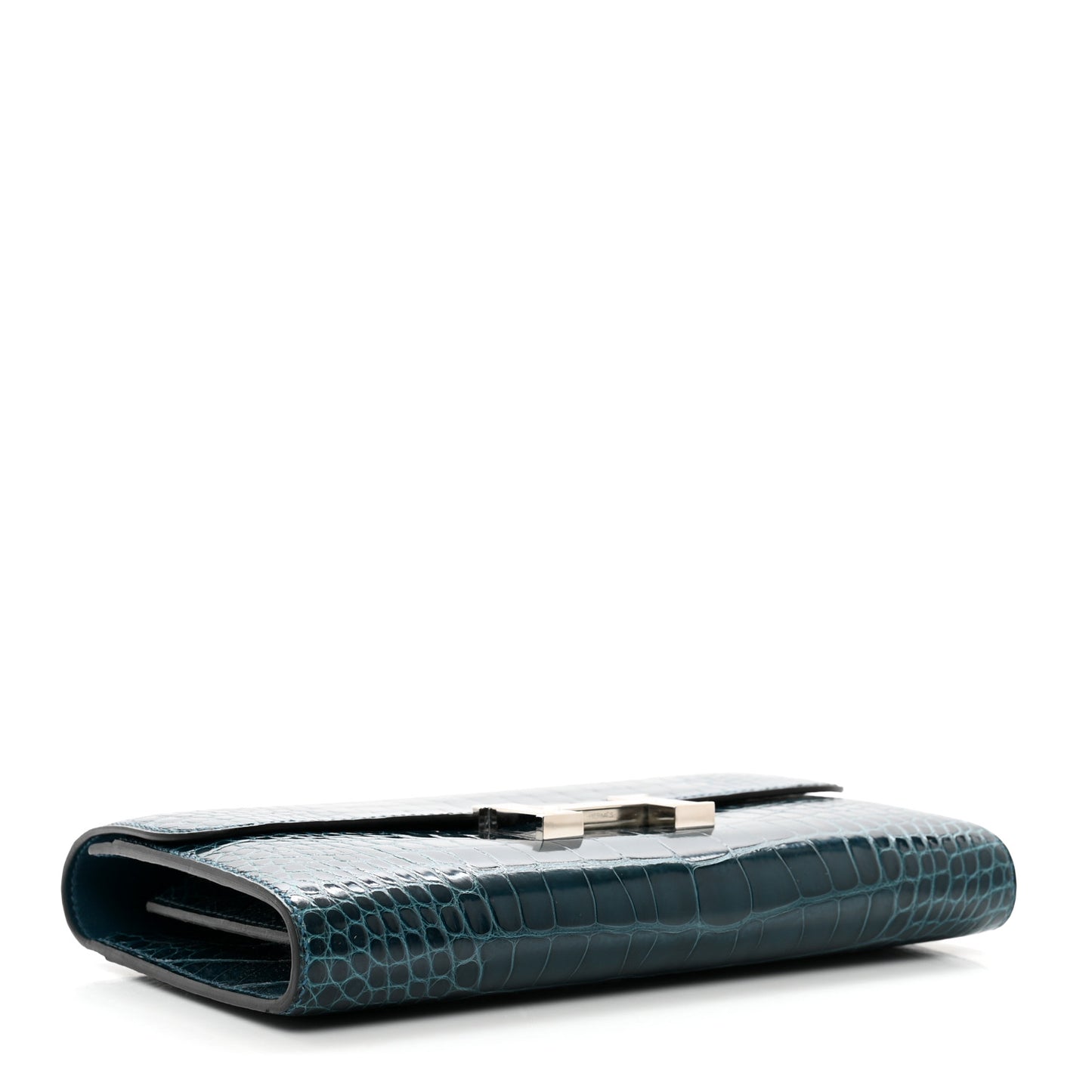 Shiny Alligator Constance Long Wallet Colvert