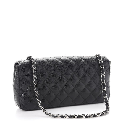 Chanel Caviar Quilted East West Flap Black 3 of 8