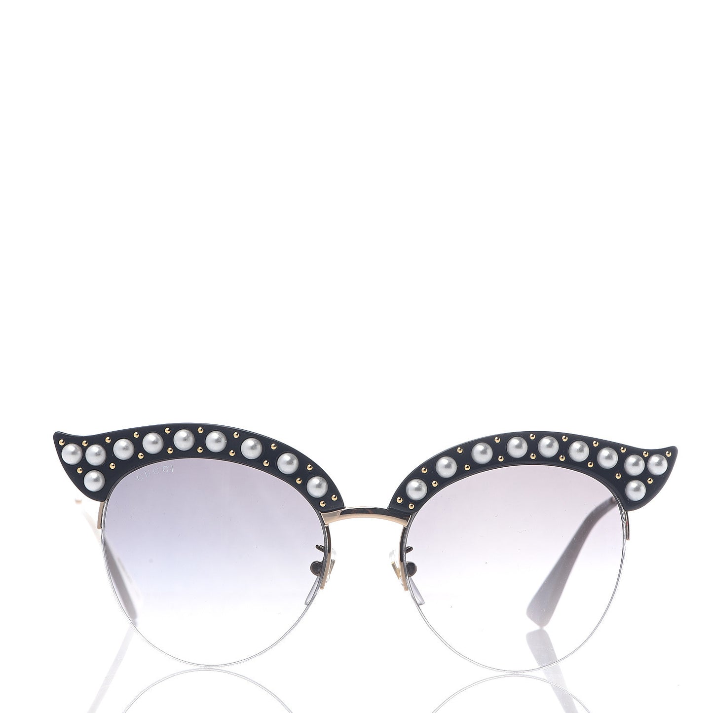Pearl Cat Eye Sunglasses GG0212S Black