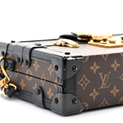 Louis Vuitton Monogram Petite Malle Black 9 of 13