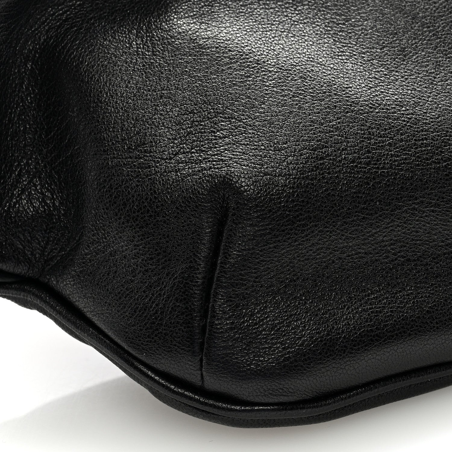 Saint Laurent Calfskin Monogram Belt Bag Black 7 of 8
