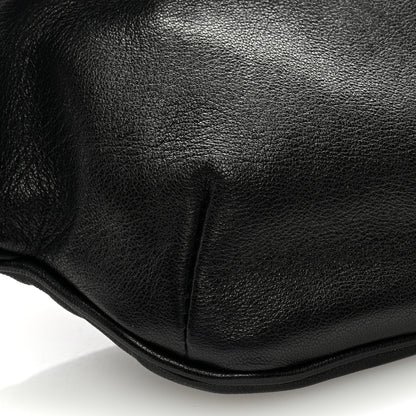Saint Laurent Calfskin Monogram Belt Bag Black 7 of 8