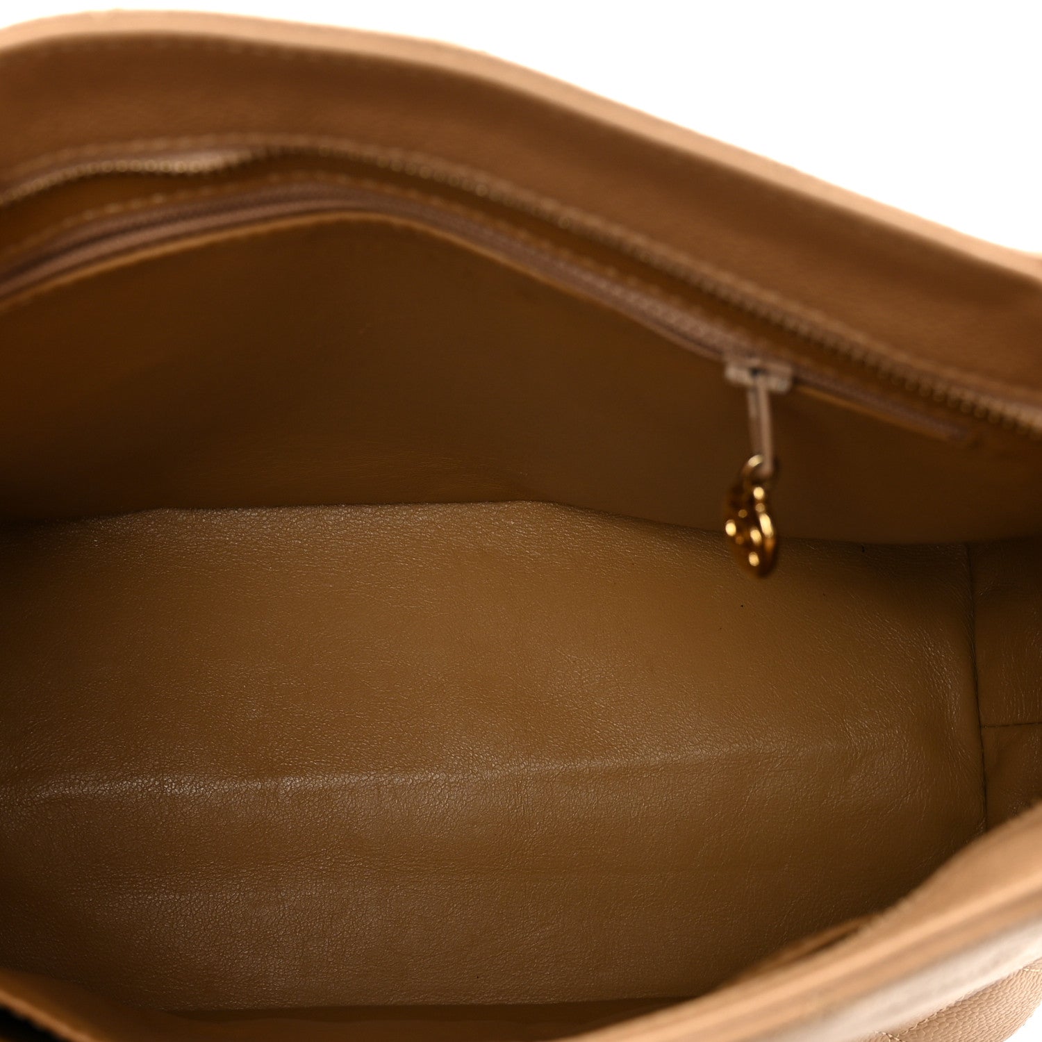 Chanel Caviar Quilted Medallion Tote Beige 6 of 9