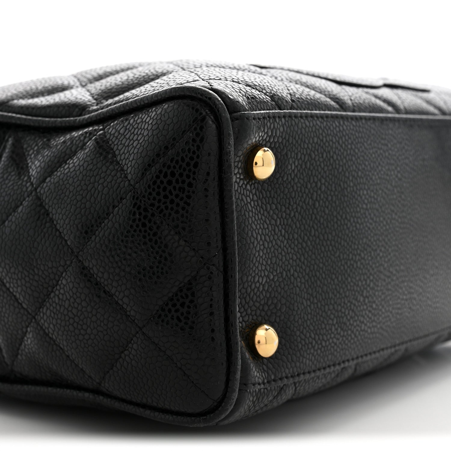 Chanel Caviar Quilted Small Bowler Black 9 of 12