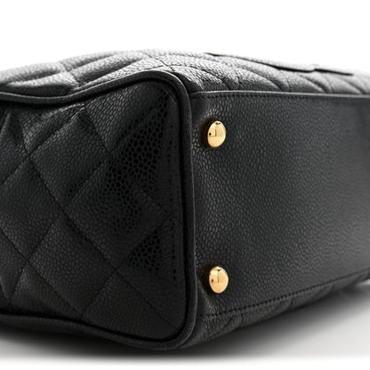 Chanel Caviar Quilted Small Bowler Black 9 of 12