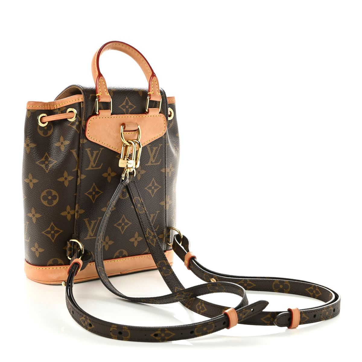 Louis Vuitton Monogram Montsouris Mini NM 3 of 9