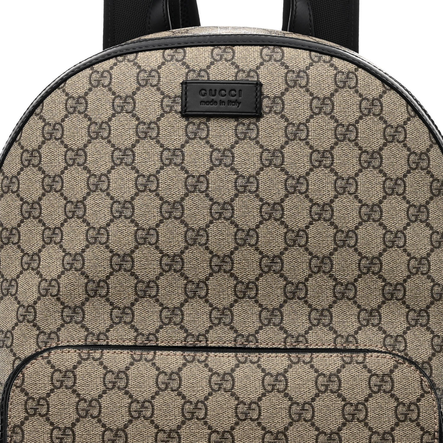 Gucci GG Supreme Monogram Medium Backpack Black 9 of 11