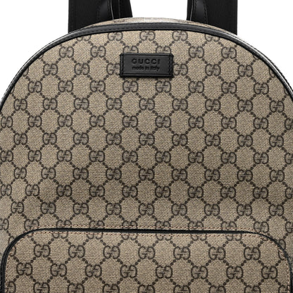 Gucci GG Supreme Monogram Medium Backpack Black 9 of 11