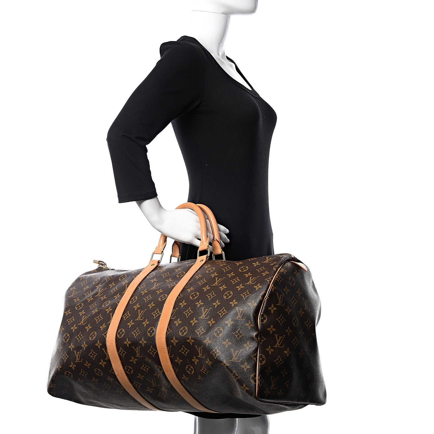 Louis Vuitton Monogram Keepall 55 2 of 12