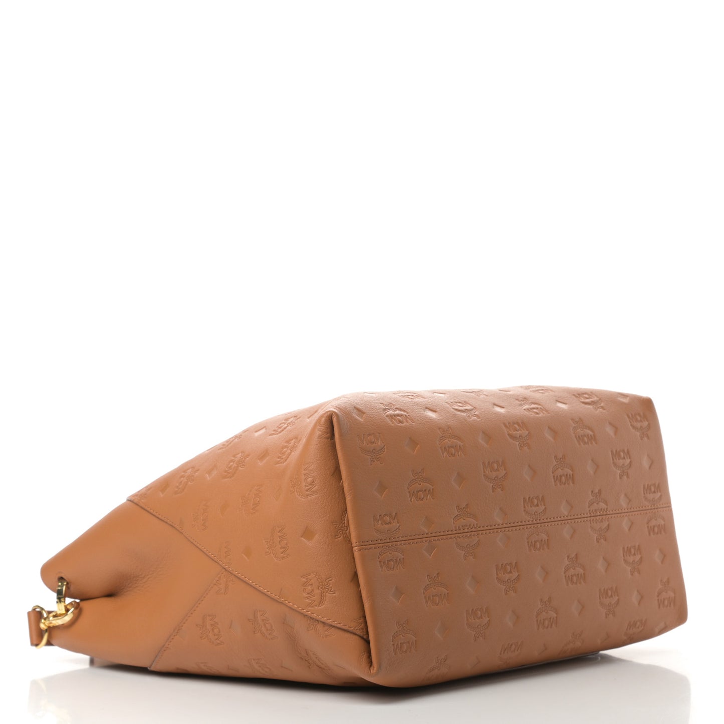 Calfskin Ottomar Monogram Large Klara Hobo Cognac