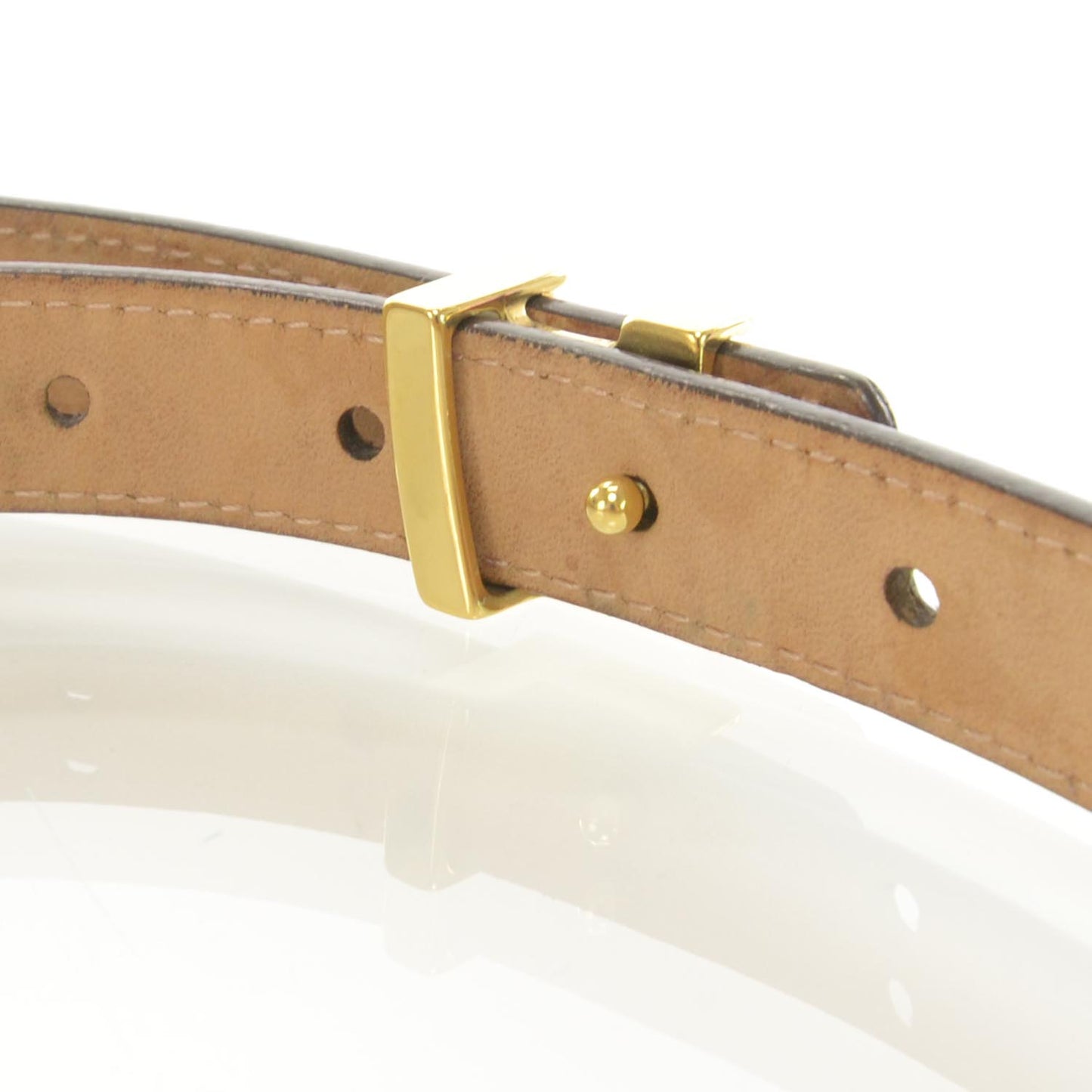 Monogram LV Initiales Belt 80 32