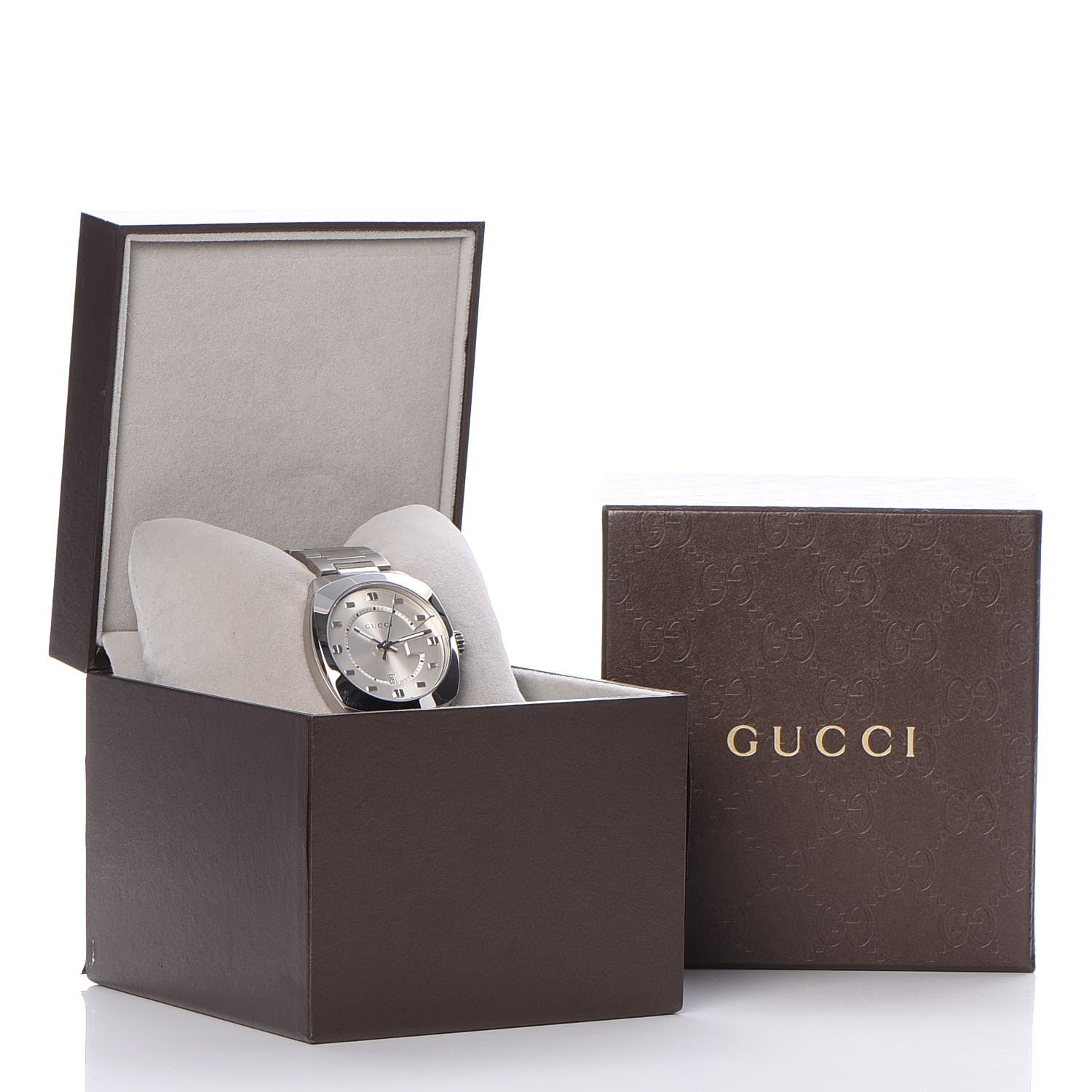 Gucci Stainless Steel 41mm GG2570 Quartz Watch 6 of 6