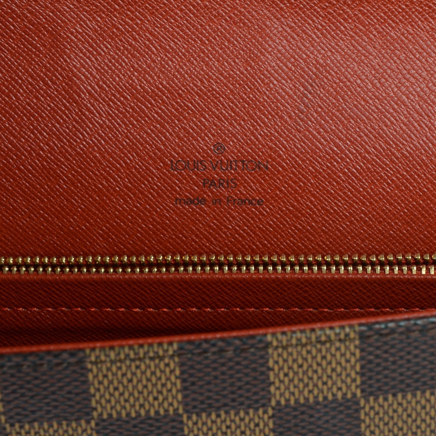 Louis Vuitton Damier Ebene Tribeca Long 6 of 10