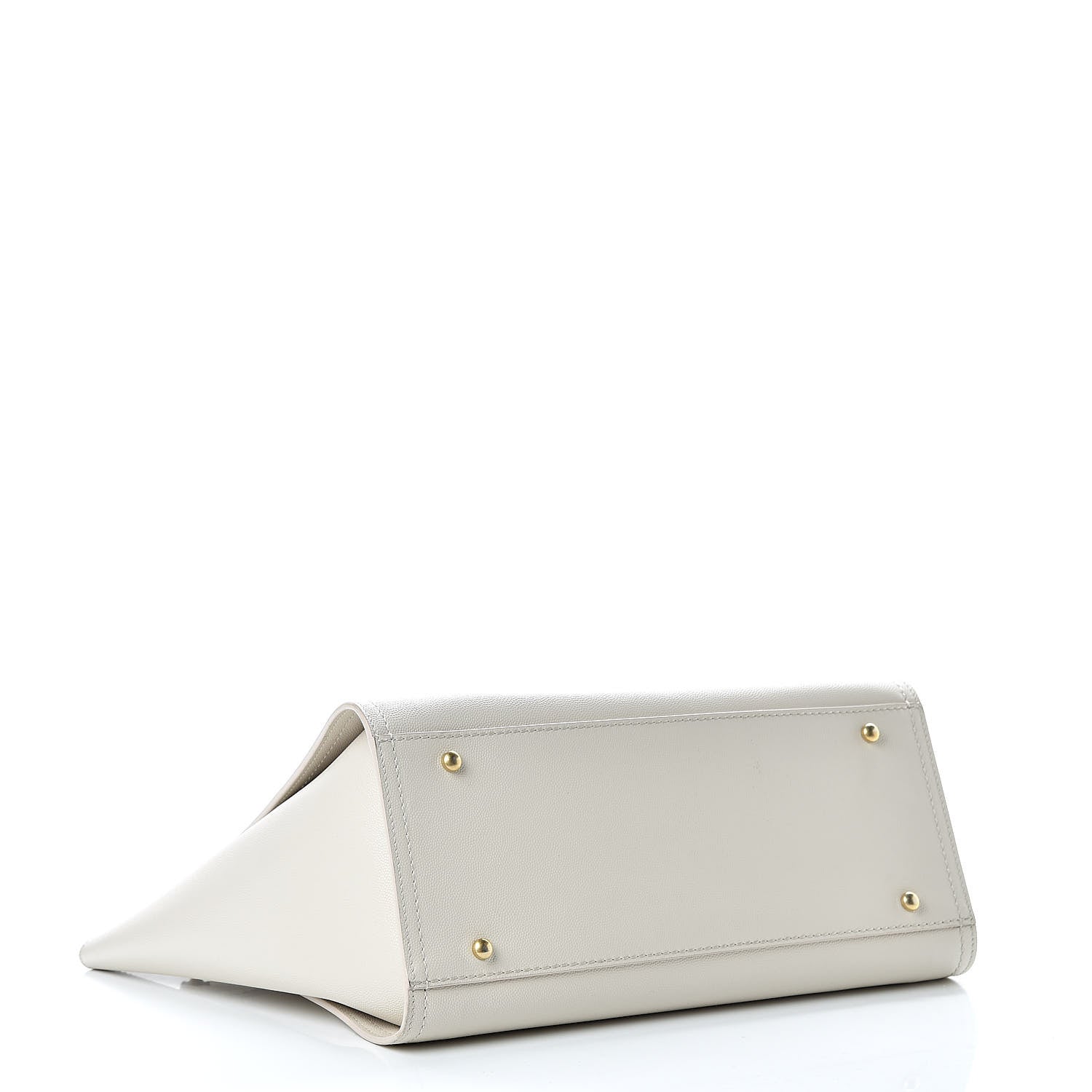 Chanel Caviar Small Studded Deauville Tote Ivory 4 of 12