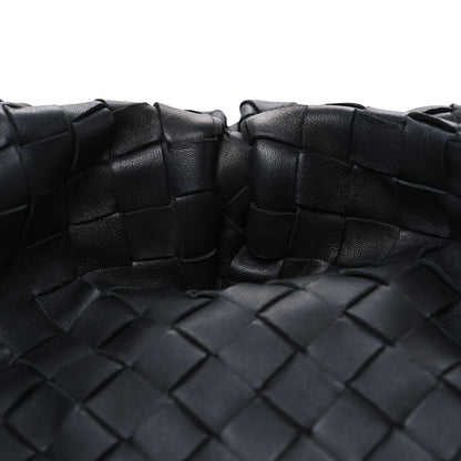 Bottega Veneta Nappa Maxi Intrecciato The Pouch Oversized Clutch Black 9 of 11