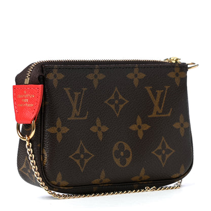 Louis Vuitton Monogram 2018 Christmas Animation Mini Cats Pochette Accessories 2 of 8