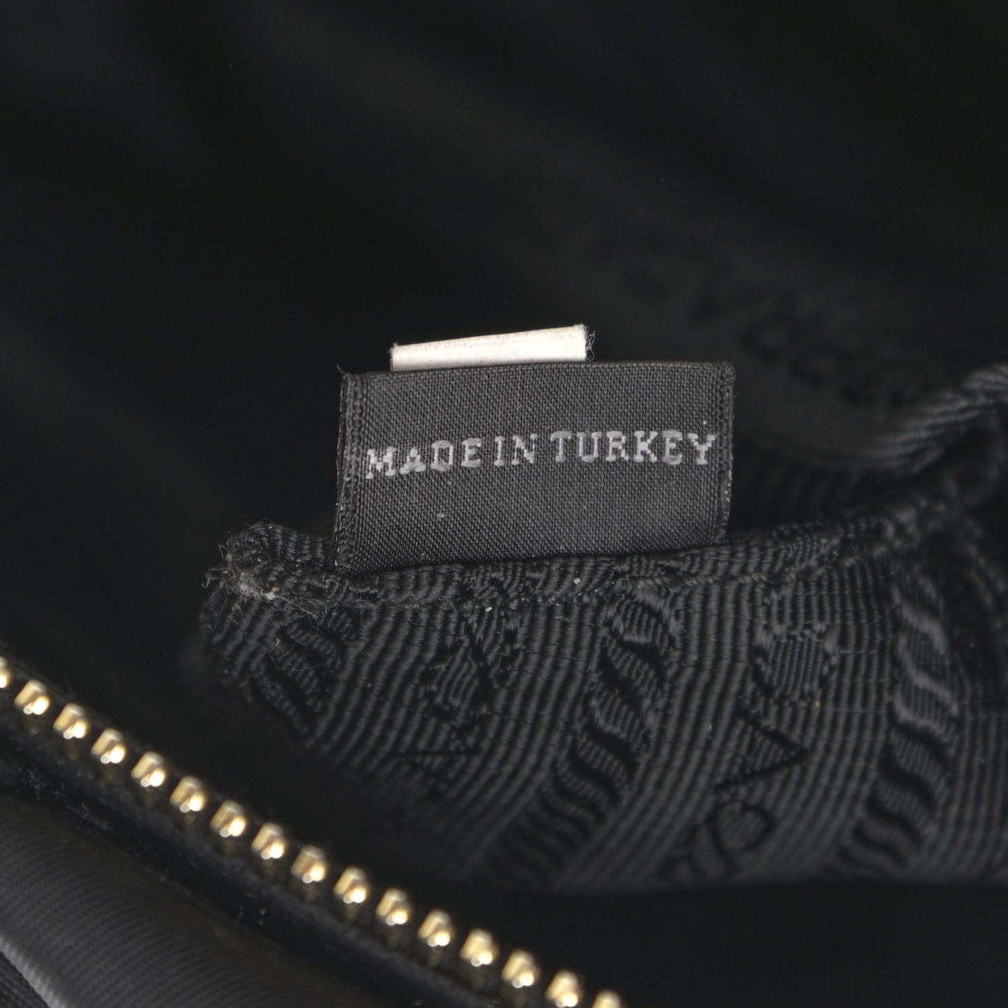 Tessuto Nylon Gaufre Tote Black