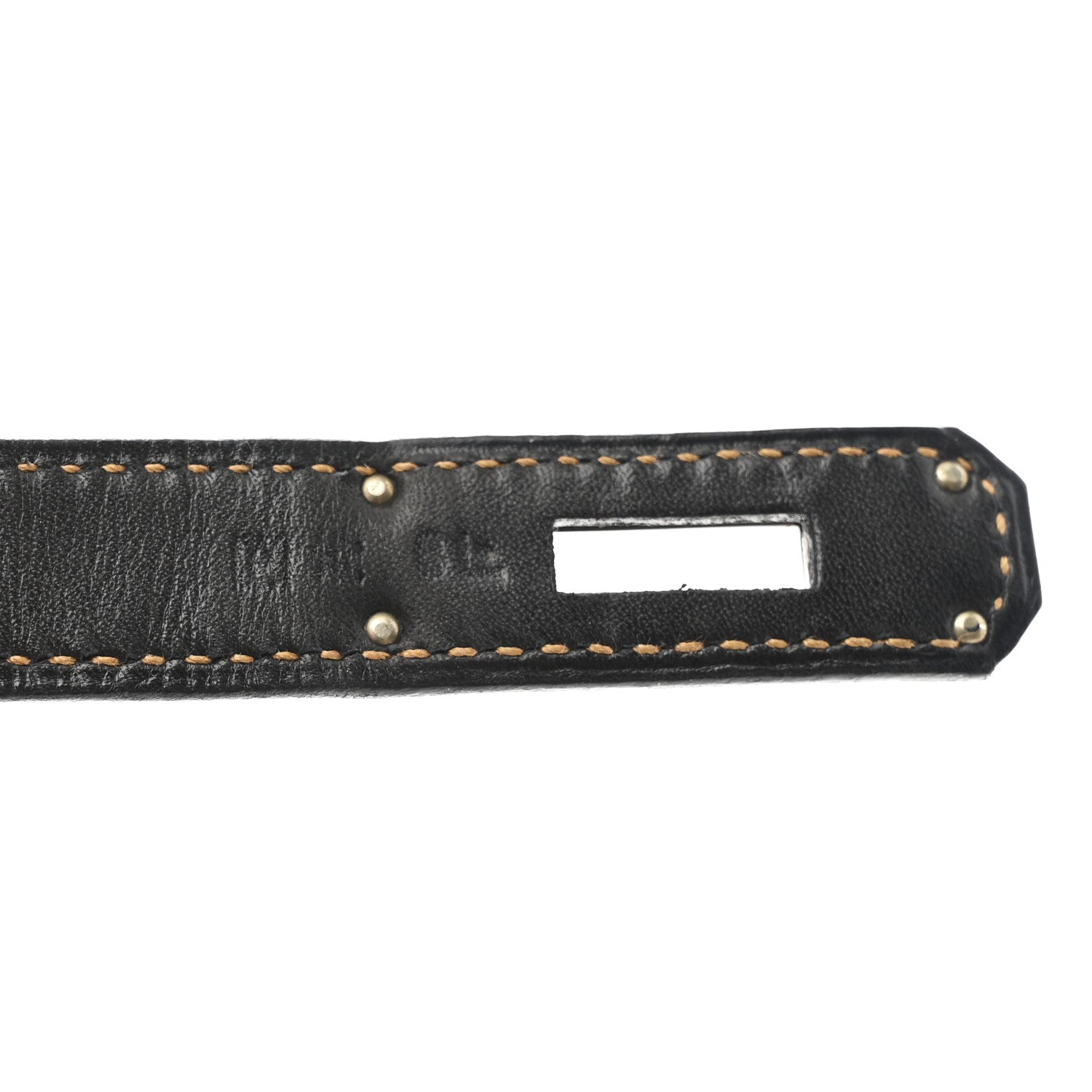 Hermes Evercalf Toile Ghillies Birkin 35 Black Denim Fonce 7 of 10