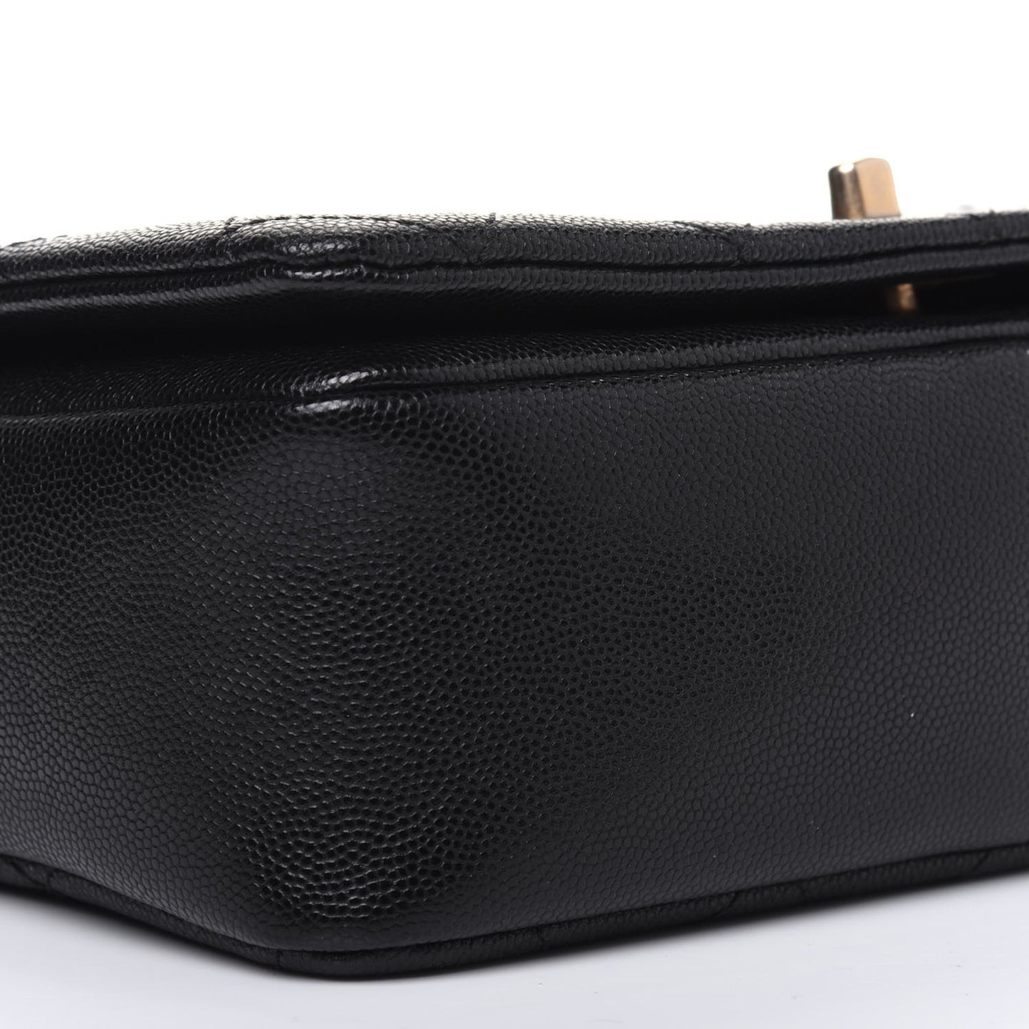 Caviar Quilted Small Fashion Therapy Flap Bag Black