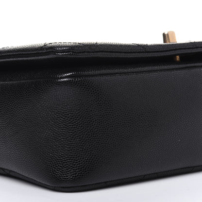 Chanel Caviar Quilted Small Fashion Therapy Flap Bag Black 11 of 14