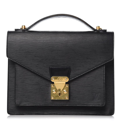 Louis Vuitton Epi Monceau Black 1 of 12