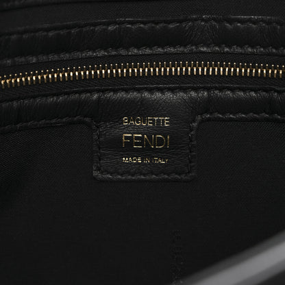 Fendi Nappa FF 1974 Embossed Baguette Black 6 of 11
