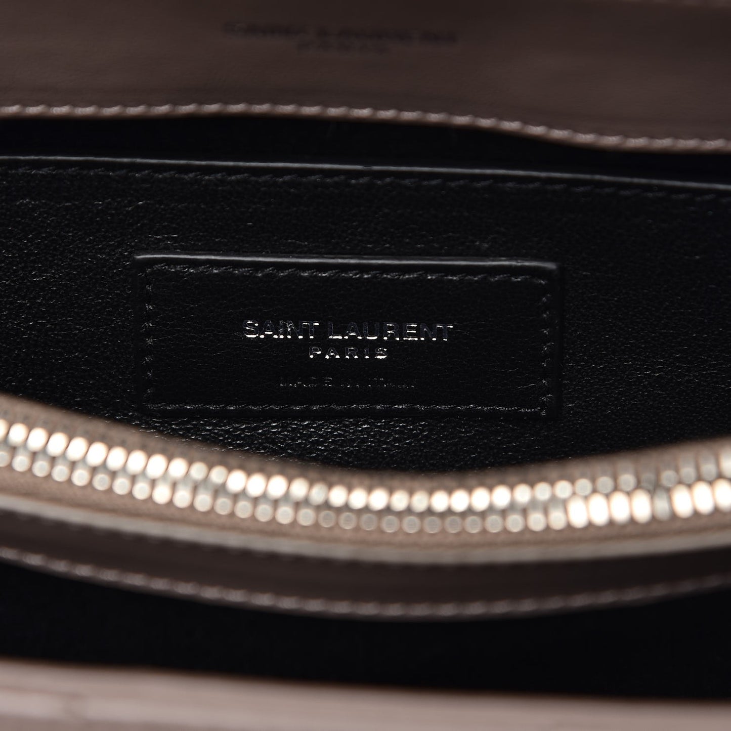 Calfskin Y Quilted Monogram Small Loulou Chain Satchel Taupe Sable