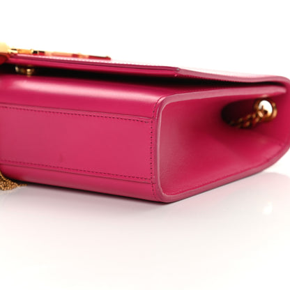 Saint Laurent Smooth Calfskin Medium Classic Monogram Kate Tassel Satchel Fuchsia 9 of 16
